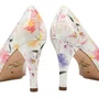 Scarpin Florescer Jorge Bischoff Bico Fino Couro