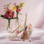 Scarpin Florescer Jorge Bischoff Bico Fino Couro