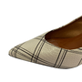 Scarpin Jorge Bischoff Xadrez Couro