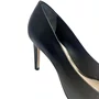 Scarpin Luz da Lua Feminino Preto Couro 