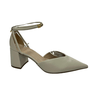 Scarpin Luz da Lua Tramado Feminino Panna Couro 