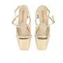 Slingback Jorge Bischoff Feminina Off White Couro