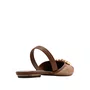 Slingback Jorge Bischoff Feminino Marrom Tabaco Couro