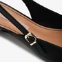 Slingback Jorge Bischoff Feminino Preto Couro