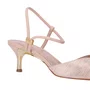 Slingback Luz da Lua Feminino Luce Bege Couro