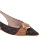 Slingback Luz da Lua feminino Mocca Amêndoa