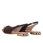 Slingback Luz da Lua feminino Mocca Amêndoa