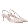Slingback Luz da Lua Feminino Verona Panna Couro