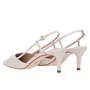 Slingback Luz da Lua Feminino Verona Panna Couro