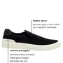 Tênis Aramis Masculino Daily Slip Canvas Preto Off White