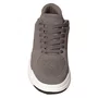 Tênis Calvin Klein Court  Masculino Jeans Chumbo Couro Camurça 