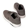 Tênis Calvin Klein Court  Masculino Jeans Chumbo Couro Camurça 