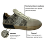 Tênis Cecconelo Feminino Animal Print Couro