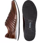 Tênis Democrata Masculino Denim Grow Hi-Soft 32 Conhaque Couro