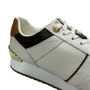 Tênis Jorge Bischoff Feminino Branco Monograma Couro