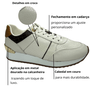 Tênis Jorge Bischoff Feminino Branco Monograma Couro