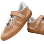 Tênis Jorge Bischoff Feminino Carvalho Pelo Liso Nude Couro