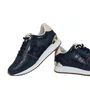 Tênis Jorge Bischoff Feminino Jogger Marinho Couro Croco