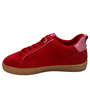 Tênis Jorge Bischoff Feminino Vermelho Couro Camurça
