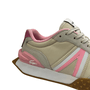 Tênis Lacoste Feminino L-Spin Deluxe Off White Lt Pink