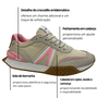 Tênis Lacoste Feminino L-Spin Deluxe Off White Lt Pink