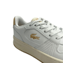 Tênis Lacoste Feminino L001 Set Off White Couro
