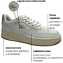 Tênis Lacoste Feminino L001 Set Off White Couro
