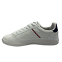 Tênis Lacoste Masculino Europa Pro White Navy Red Couro