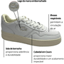 Tênis Lacoste Masculino L001 Set Off White Couro