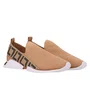 Tênis Luz da Lua Feminino Knit Bege