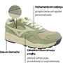 Tênis Mizuno Feminino Sky Medal Menta Cinza Claro Couro