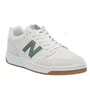 Tênis New Balance 480 Masculino Branco Verde Couro