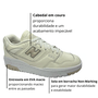 Tênis New Balance Feminino 550 Bege Couro