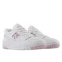 Tênis New Balance Feminino 550 Branco Rosa Claro Couro