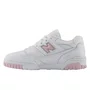 Tênis New Balance Feminino 550 Branco Rosa Claro Couro