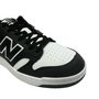 Tênis New Balance Masculino 480 Preto Branco Couro 