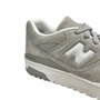 Tênis New Balance Masculino 550 Cinza Couro Camurça