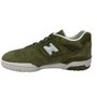 Tênis New Balance Masculino 550 Oliva Couro Camurça