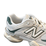 Tênis New Balance Masculino 9060 Branco Off Verde Couro Camurça