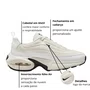Tênis Nike Feminino Air Max Portal Branco Preto