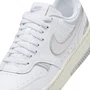 Tênis Nike Feminino Gamma Force Branco Prata Couro