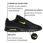 Tênis Nike Masculino Air Max Bia Preto Verde 