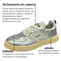 Tênis Reserva Type Metalik Feminino Prata Branco Couro 