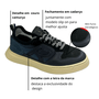 Tênis Reserva Type R Sunset Infantil Marinho Preto Couro