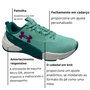 Tênis Under Armour Feminino UA Tribase Reps 2 Piscina Veridian Dalia