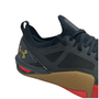 Tênis Under Armour Masculino UA Tribase Cross 2 Preto Vermelho Dourado