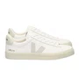 Tênis Veja Campo Feminino White Natural Couro