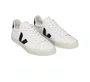 Tênis Veja Campo Masculino Chromefree Leather Extra White Black