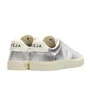 Tênis Veja Feminino Campo Silver White Couro