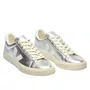 Tênis Veja Feminino Campo Silver White Couro